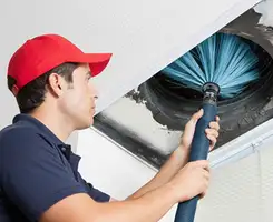duct cleaning services with professional air duct system cleaning in Bloomington, IN